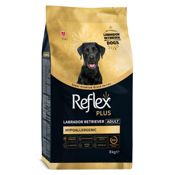 Reflex Plus Hipoalergjik Labrador Retriever Ushqim për Qenë të Rritur 8kg