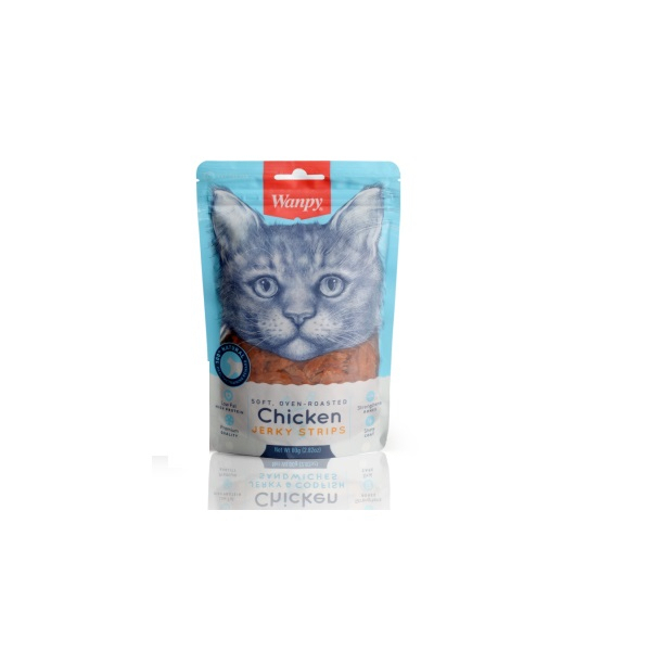 Wanpy Pjekur në Furrë me Pulë me Të Butë Kedi Shpërblim 80gr