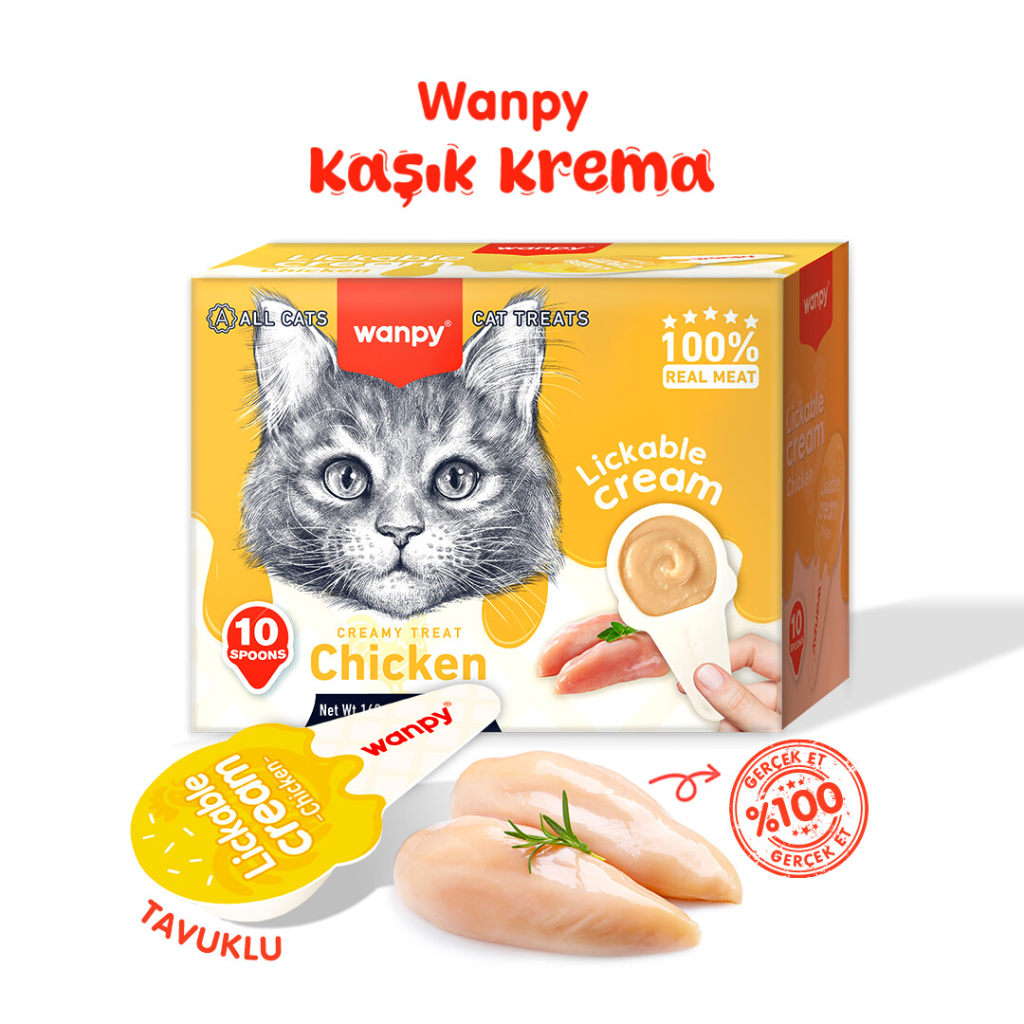 Wanpy Krema me Pulë për Kafshët e Vogla 10x16gr