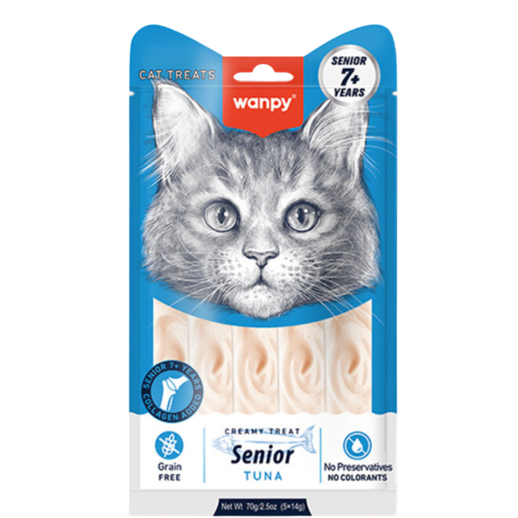 Wanpy Krema Shpërblimi me Peshk Ton +7 Vjeç Mace 14gr (5′)