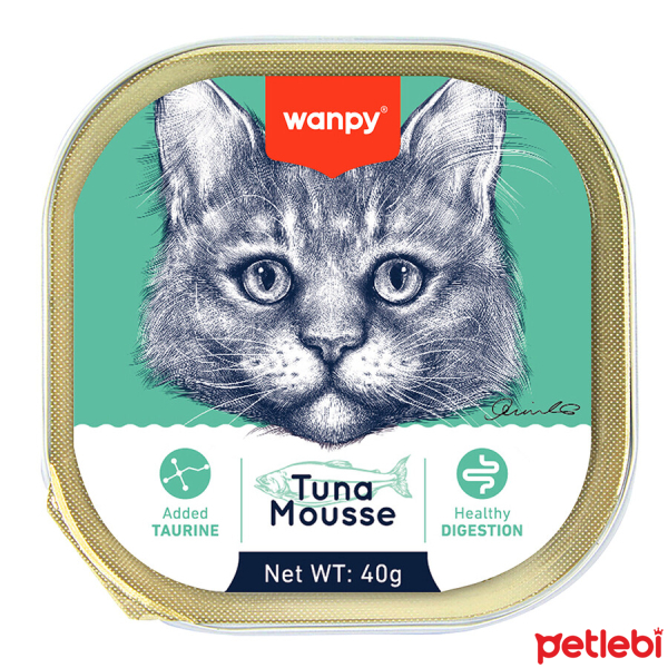 Wanpy Alutray Pate me Ton Peshku për Macen 40gr