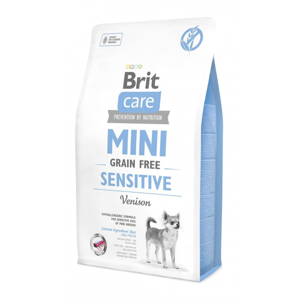 Brit Care Mini Grain-Free Venison (Jelen) për Qençja Raca Mini 2 kg