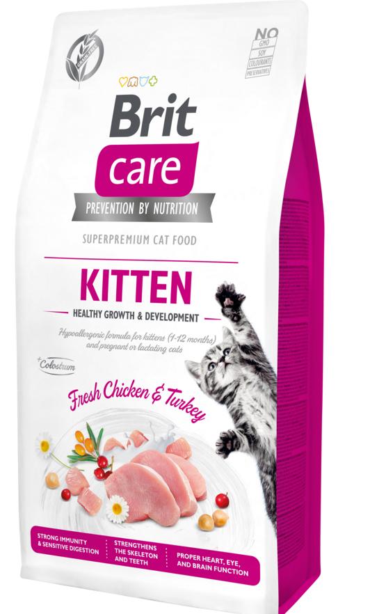 Brit Care Cat Grain-Free Kitten Healthy Growth & Development 2 kg