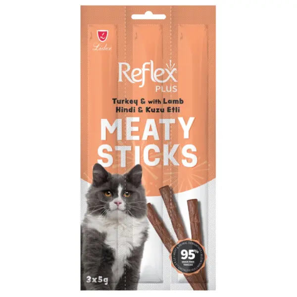Reflex Shkopinj Shreward për Macja me Mish Qengji dhe Pula pa Grurë 15gr