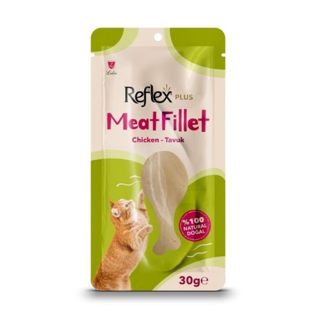 Reflex Plus Natyral Fileto Pule për Kafshët e Vogla 30gr