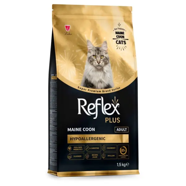 Reflex Plus Hipoalergjik Maine Coon Ushqim për Maca të Rritura 1,5kg