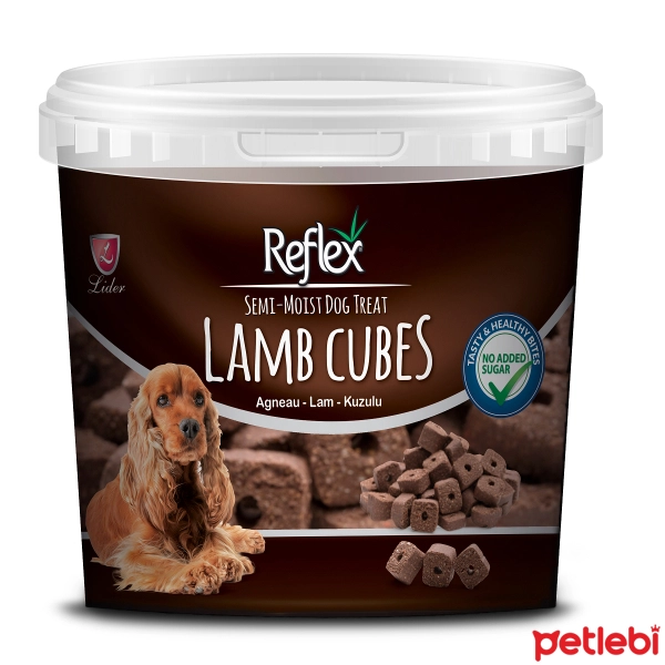 Reflex Qengji me Formë Kocke i Butë për Qentë 500gr