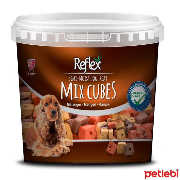 Reflex Mix Pjesërisht i Butë Kockë Shpërblimi për Qentë 500gr