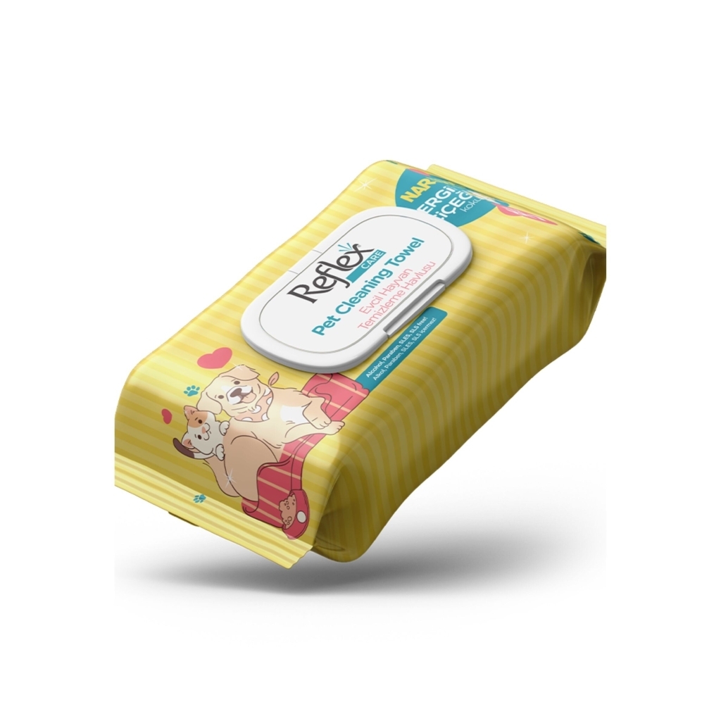 Reflex Care Me Aromë Nergis për Macet dhe Qentë, Peshë e Shumëfishtë Higjienike (50 copë)