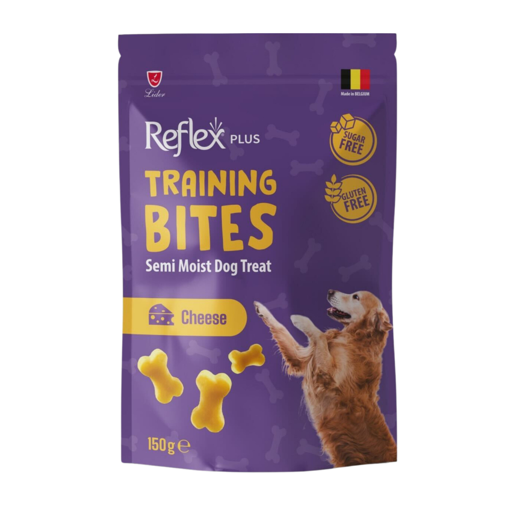 Reflex Plus Trajnimi Bites me Djathë për Qentë 150gr