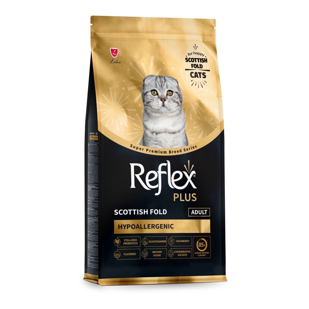 Reflex Plus Hipoalergjik Scottish Fold Ushqim për Maca të Rritura 8kg