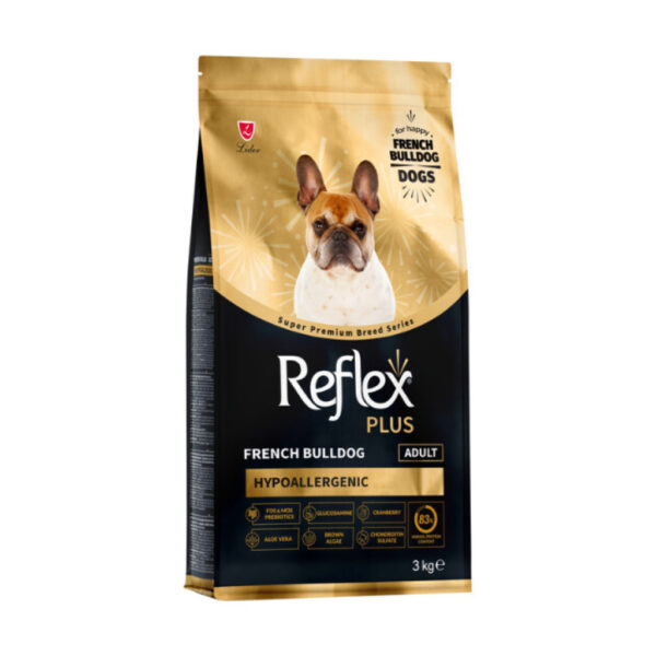 Reflex Plus Hipoalergjik Ushqim për Qentë French Bulldog të Rritur 3kg