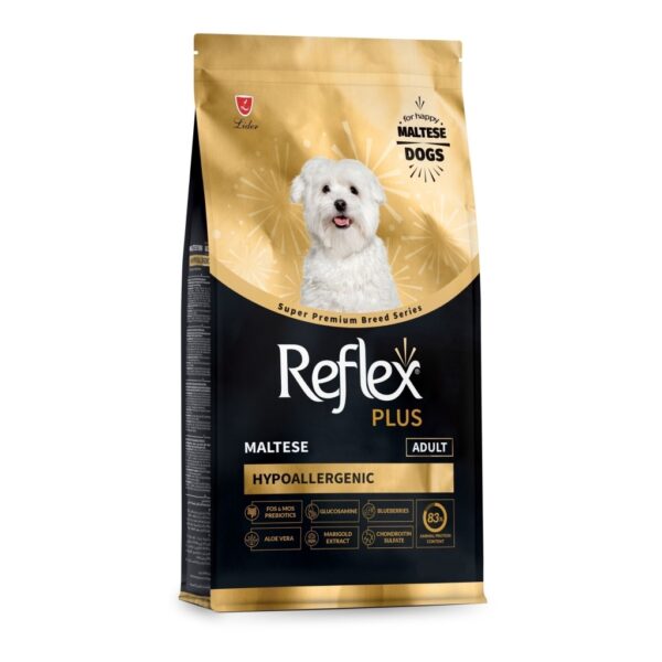 Reflex Plus Hipoalerjenik Maltese Ushqim për Qentë e Rritur 8kg