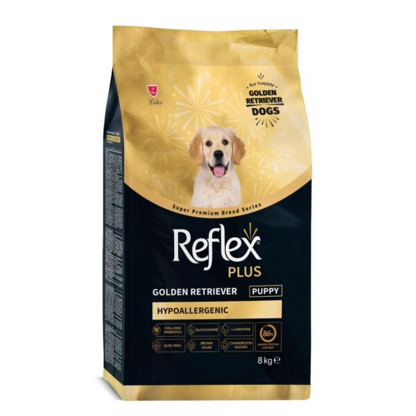 Reflex Plus Hipoalergjik Ushqim për Kafshët e Vogla Golden Retriever 8kg