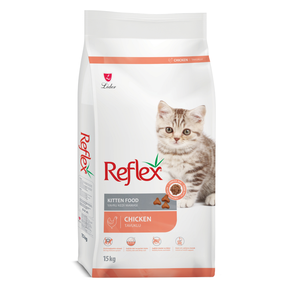 Reflex Mëngjesi me Pulë dhe Oriz për Kafshët e Vogla 15kg
