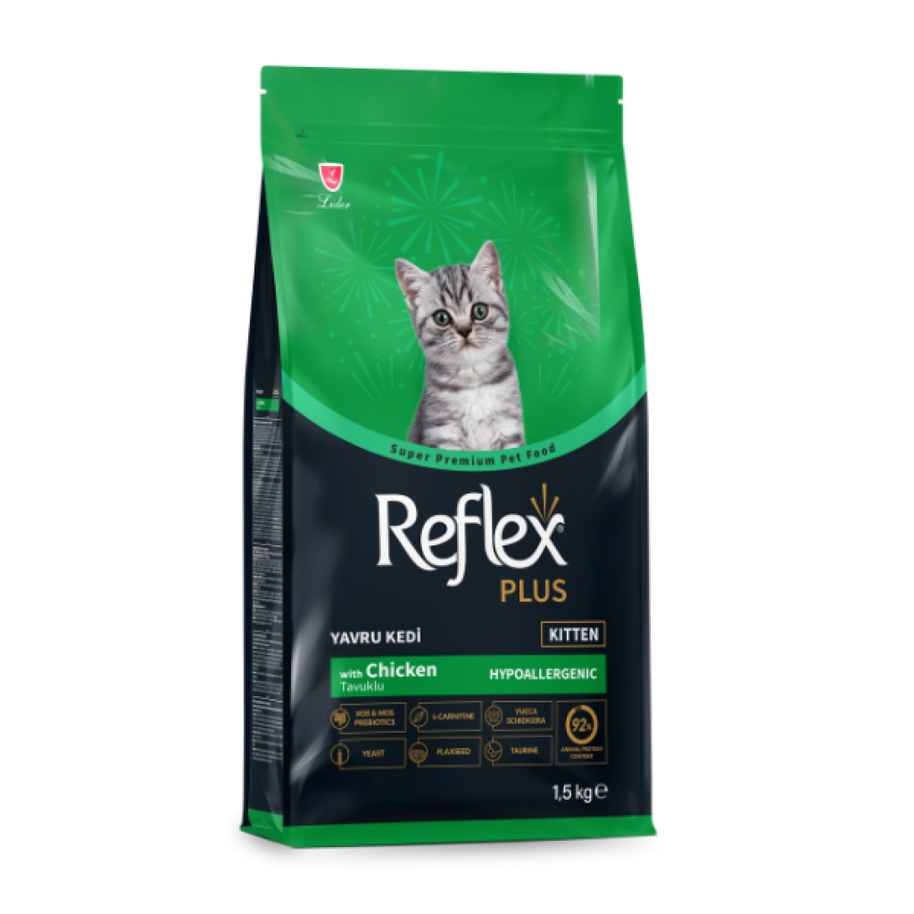 Reflex Plus Mëngjesi me Pulë për Kafshët e Vogla 1,5kg