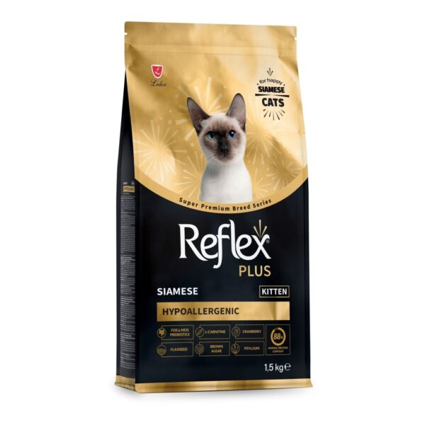 Reflex Plus Hipoalergjik Mëngjesi për Kafshë të Vogla Siamese 1,5kg