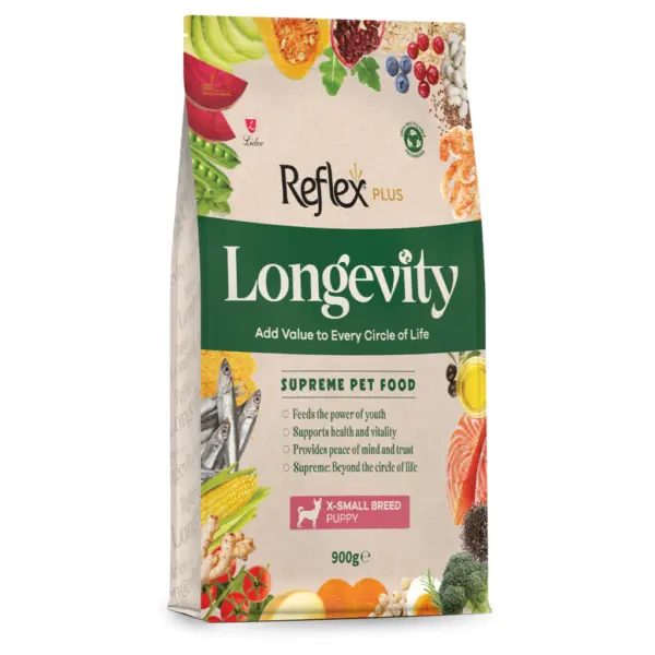 Reflex Plus Longevity Hipoalerjenik Mënyrë e Vogël për Kafshë të Vogla 900gr