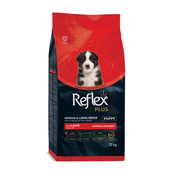 Reflex Plus Hipoalergjik Me Mish Qengji për Kafshët e Vogla dhe të Mesme 12kg