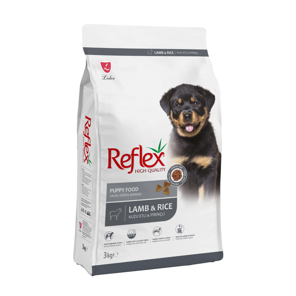 Reflex Qengji me Mish dhe Oriz për Këlyshë 3kg