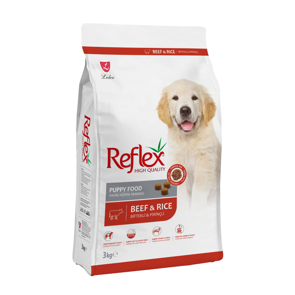 Reflex Mëngjesi me Mish Qengji dhe Oriz për Kafshë të Vogla 3kg