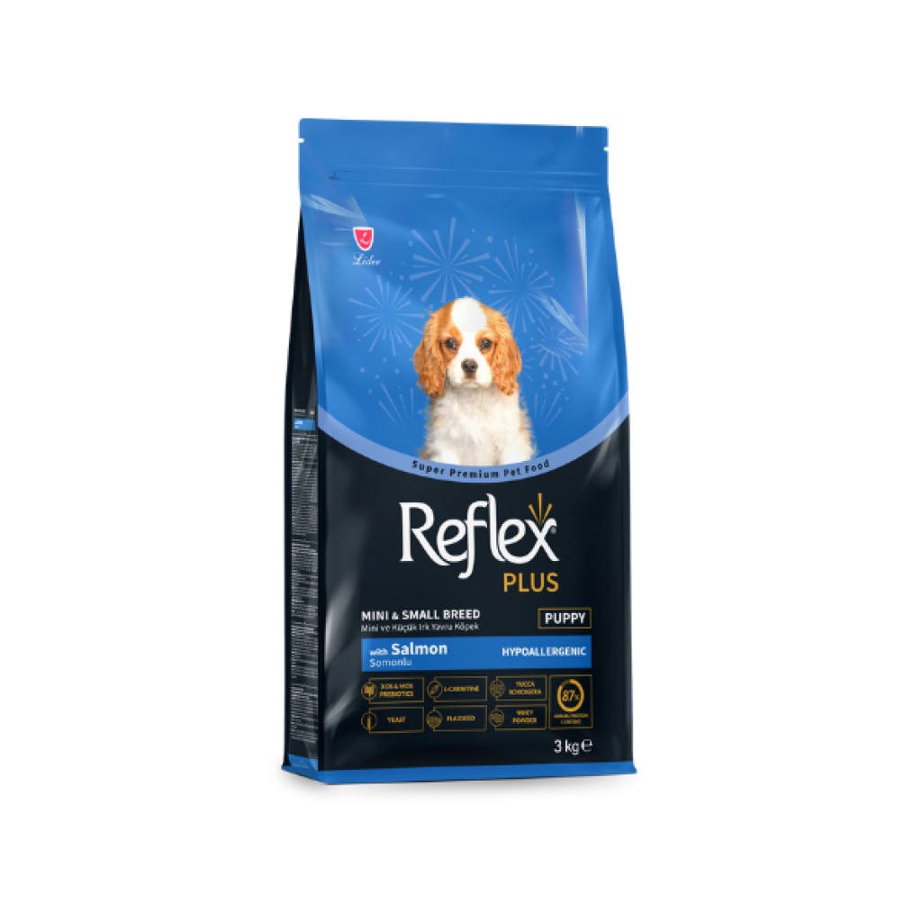 Reflex Plus Hipoalergjik me Salmon për Kafshët e Vogla 3kg