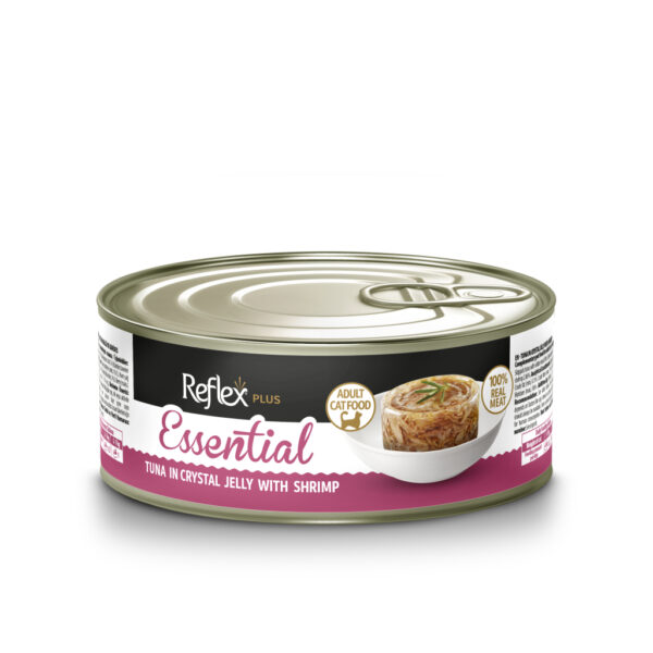 Reflex Plus Essential Jöle me Ton Balik dhe Karides për Macet e Rritura 70gr