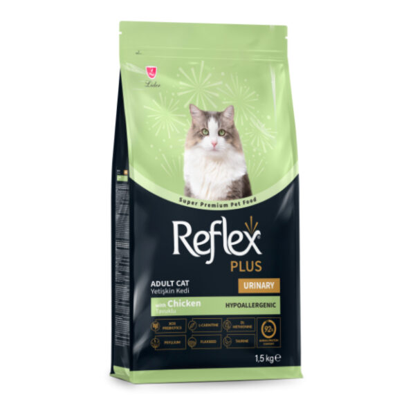 Reflex Plus Urinary Mënyra e Qentë me Pulë për Macet e Rritura 1,5kg