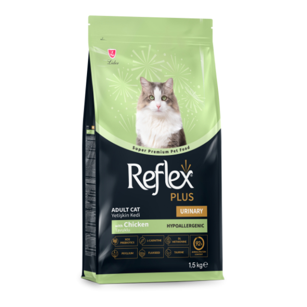 Reflex Plus Urinary Mënyra e Qentë me Pulë për Macet e Rritura 1,5kg