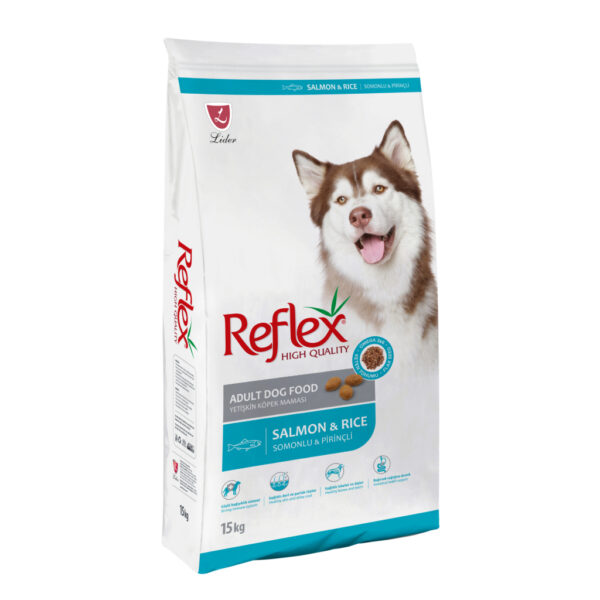 Reflex Ushqim për Qentë të Rritur me Peshk dhe Oriz 15kg