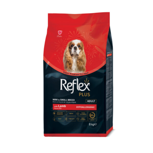 Reflex Plus Mini dhe Qen të Vegjël me Qengj dhe Oriz 8kg