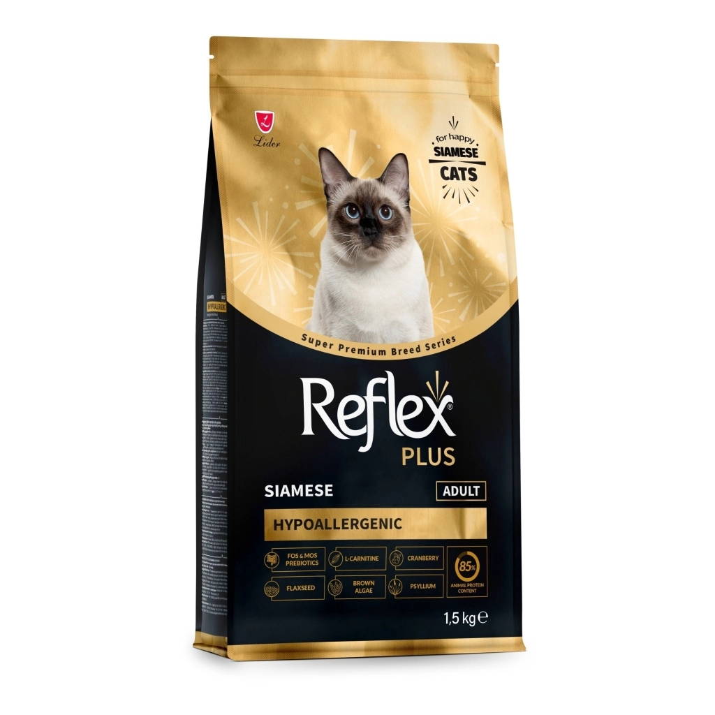 Reflex Plus Hipoalergjik Mënyra Siamese për Macet e Rritura 1,5kg