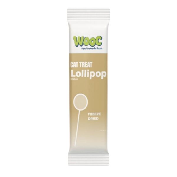 Wooc Lollipop me Pulë për Macet 1,4gr