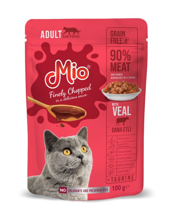 Mio Pouches -Të Rritur - Viç 100 gr