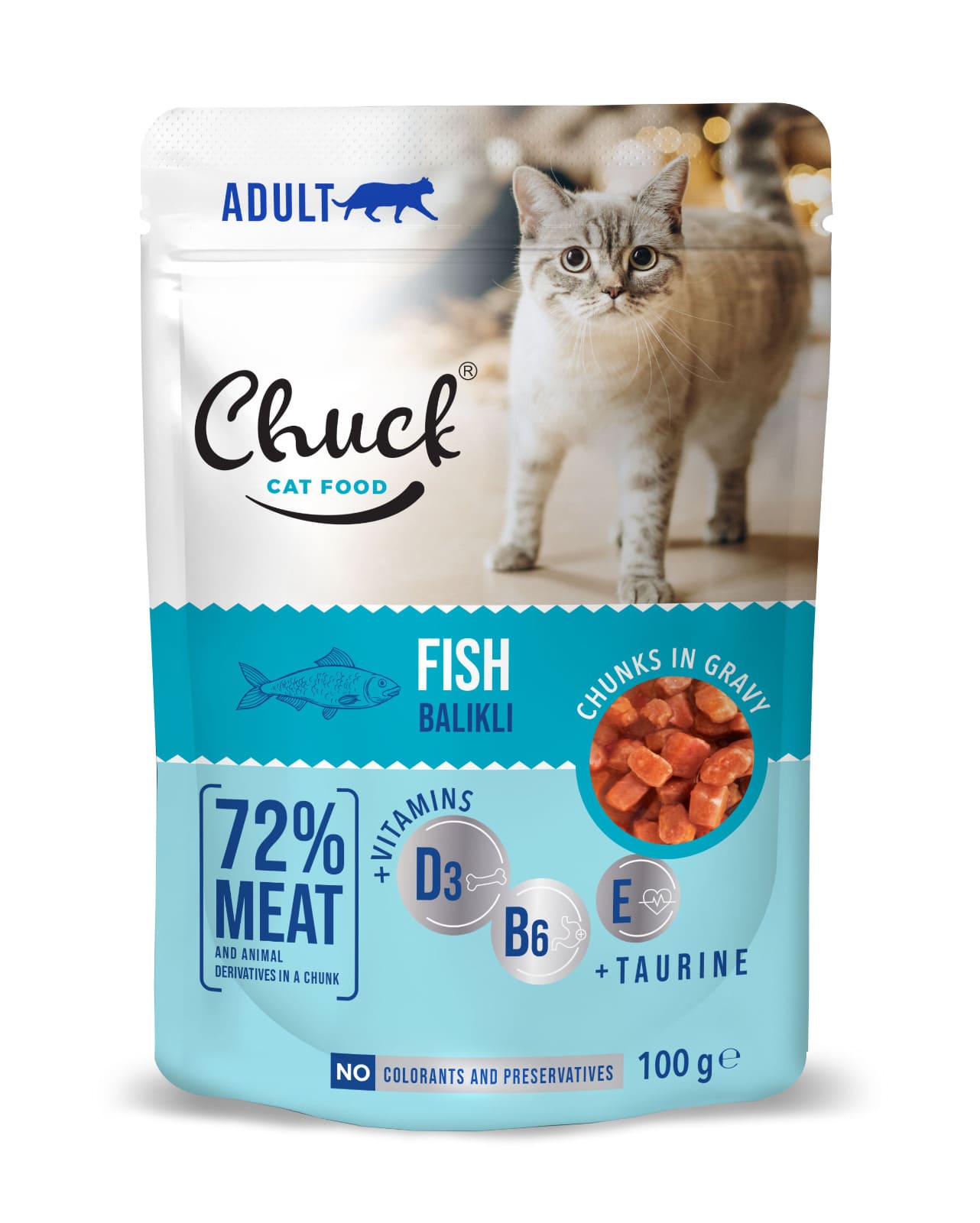 Chuck Pouches – Të Rritur – Peshk 100 gr