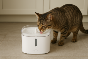 Xiaomi Mi Smart Pet Fountain: macja juaj do të pijë më shumë ujë