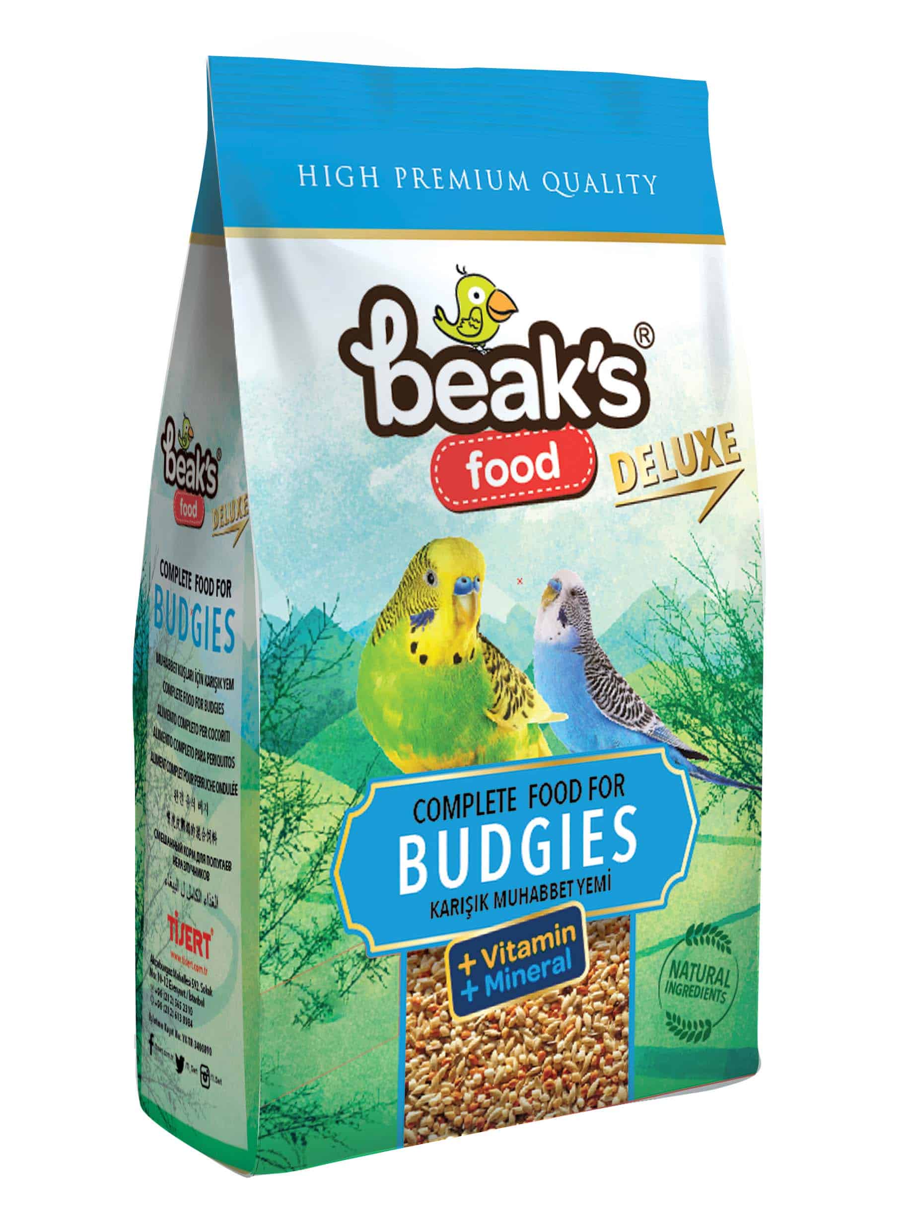 Ushqim për papagaj budgie – 1000 gr