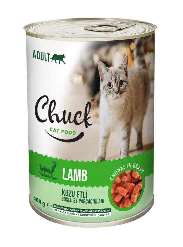 Ushqim i Lagësht - Chuck 400 gr Konservë Maceje - me mish qengji