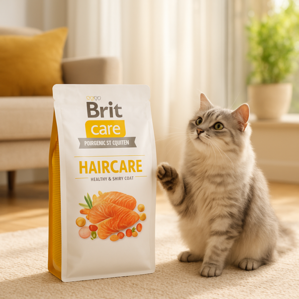 Brit Care Cat Grain-Free Haircare Healthy & Shiny Coat 2 kg