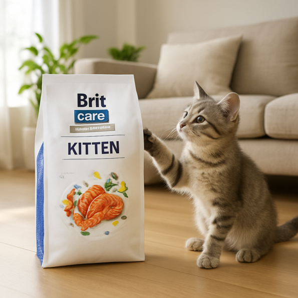 Brit Care Kitten Immunity 2 kg - ushqim për kotele