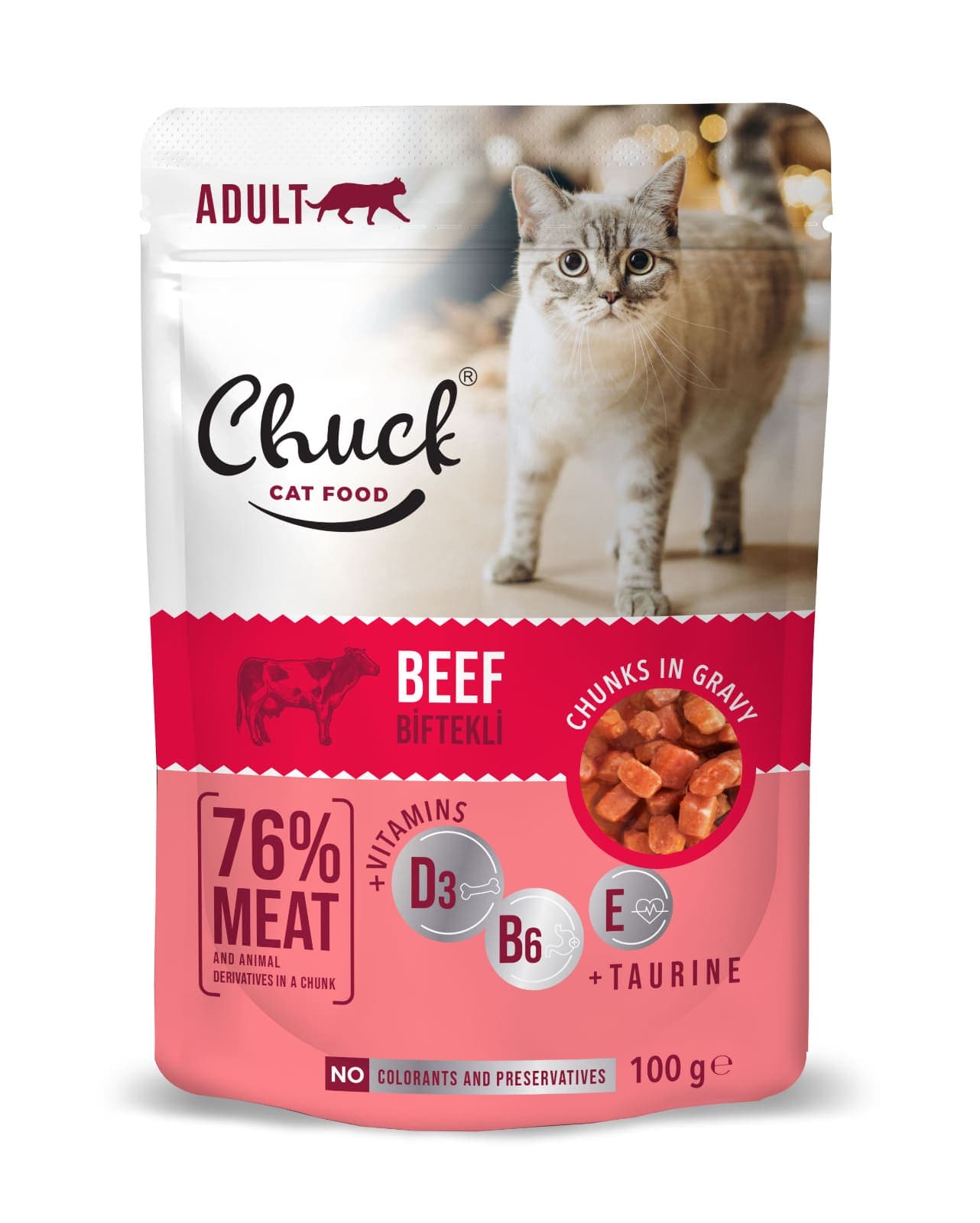 Chuck Pouches - Adult - me viç 100 g