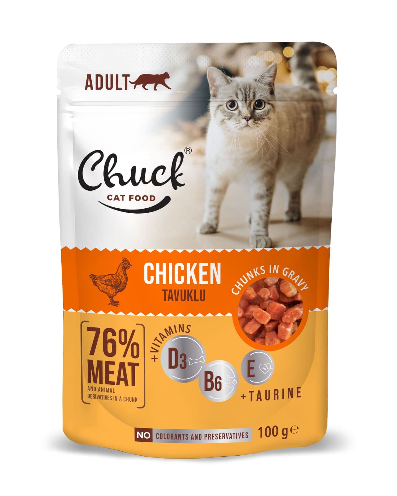 Chuck Pouches - Adult - me pulë 100 g