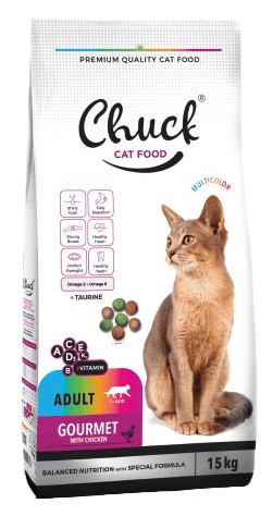 Ushqim i Thatë - Chuck 15 kg Mace - Gourmet
