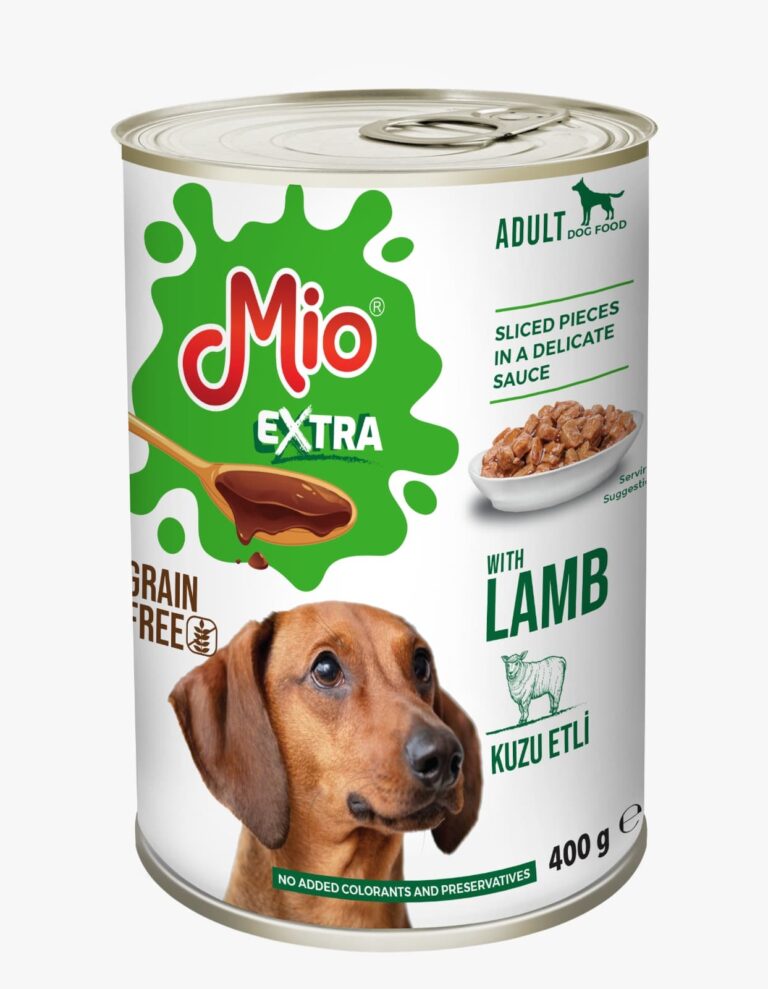 Ushqim i Lagësht – Mio Extra 400 gr Qen – me mish qengji