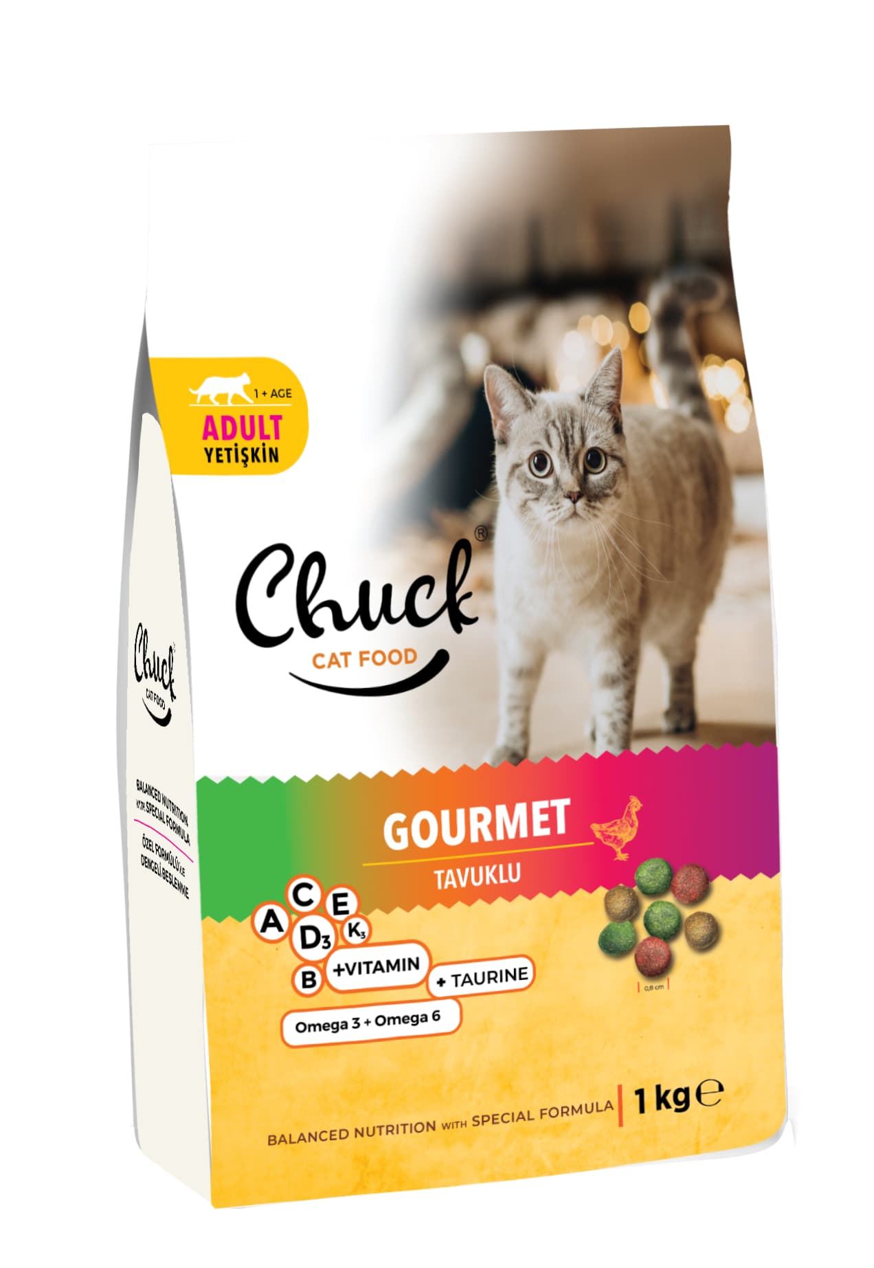 Ushqim i Thatë – Chuck 1 kg Mace – Gourmet