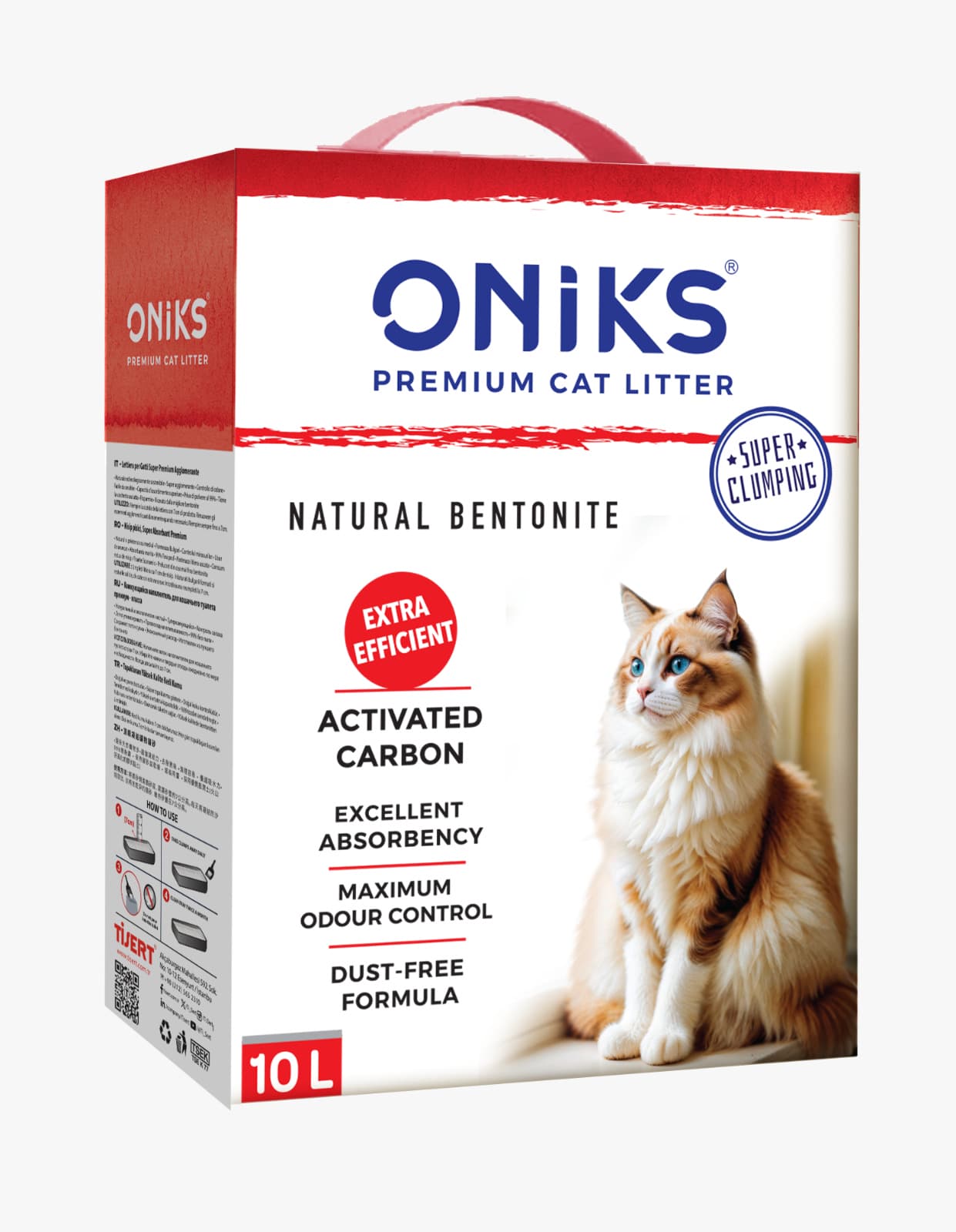 Oniks 10 lt. Rërë Maceje me Kuti – Karbon Aktiv