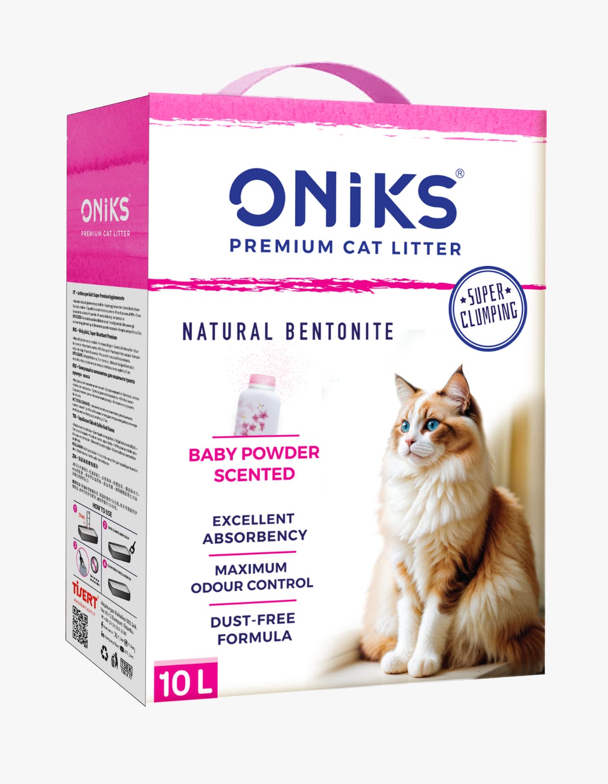 Oniks 10 lt. Rërë Maceje me Kuti – Puder