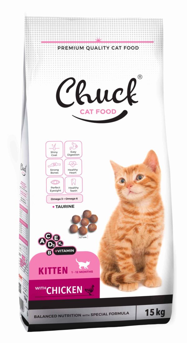 Ushqim i thatë - Chuck 15 kg Kotele - me pulë