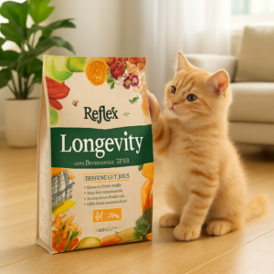 Reflex Plus Longevity Hipoalerjenik Mëngjes Mace Maması 800gr - ushqim hipoalergjik për mace