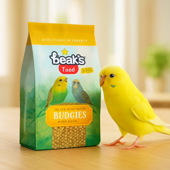 Ushqim pa lëvozhgë për papagaj budgie - 400 gr